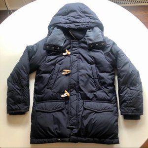 Crewcuts Navy Down Warm Winter Coat Size 12